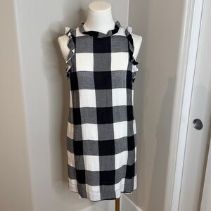 Buffalo Plaid mini dress